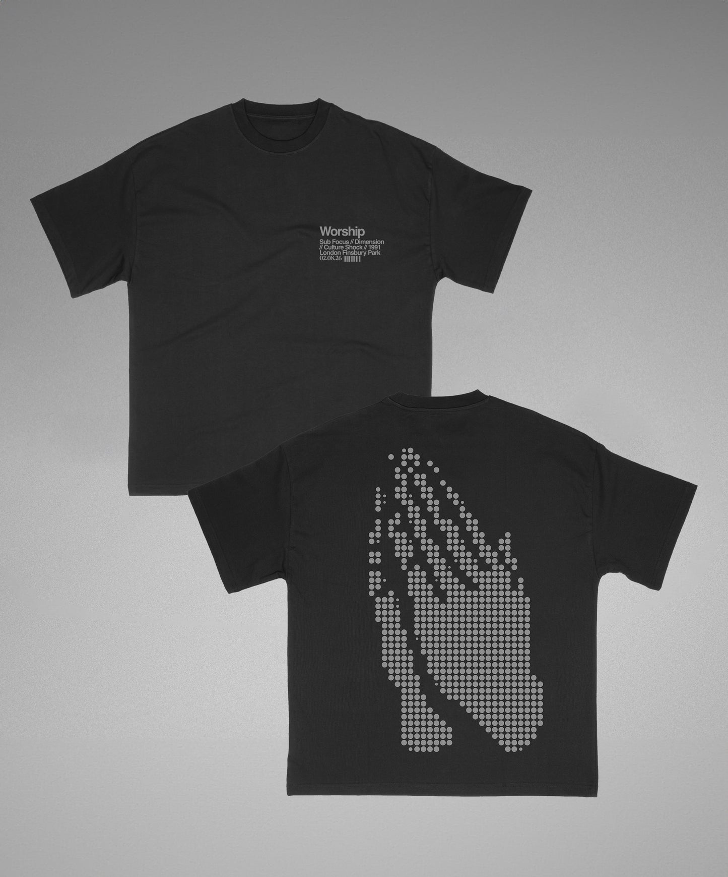 WORSHIP LONDON EVENT TEE (BLACK)