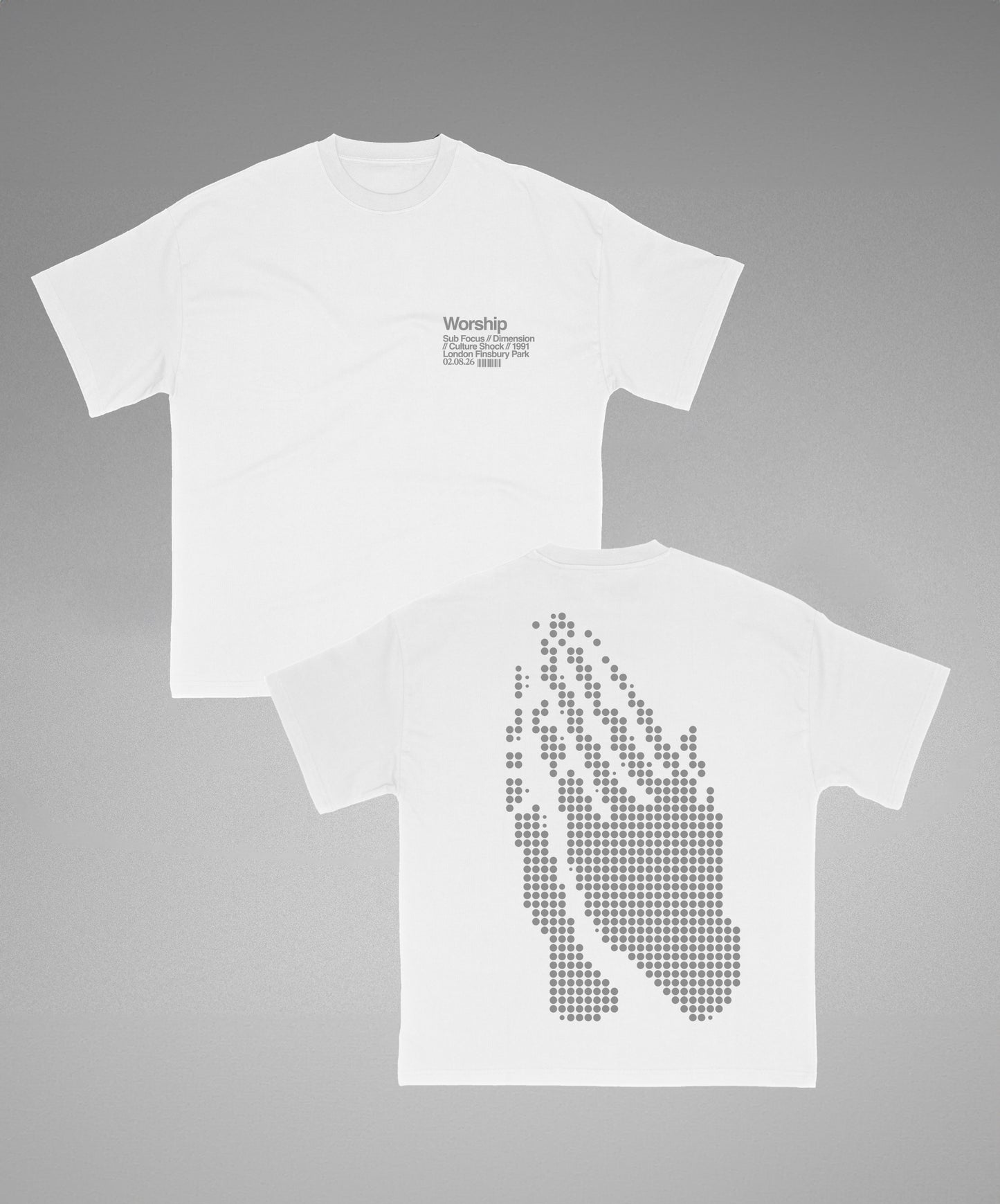 WORSHIP LONDON EVENT TEE (WHITE)