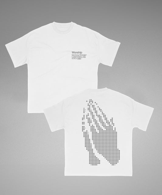 WORSHIP LONDON EVENT TEE (WHITE)