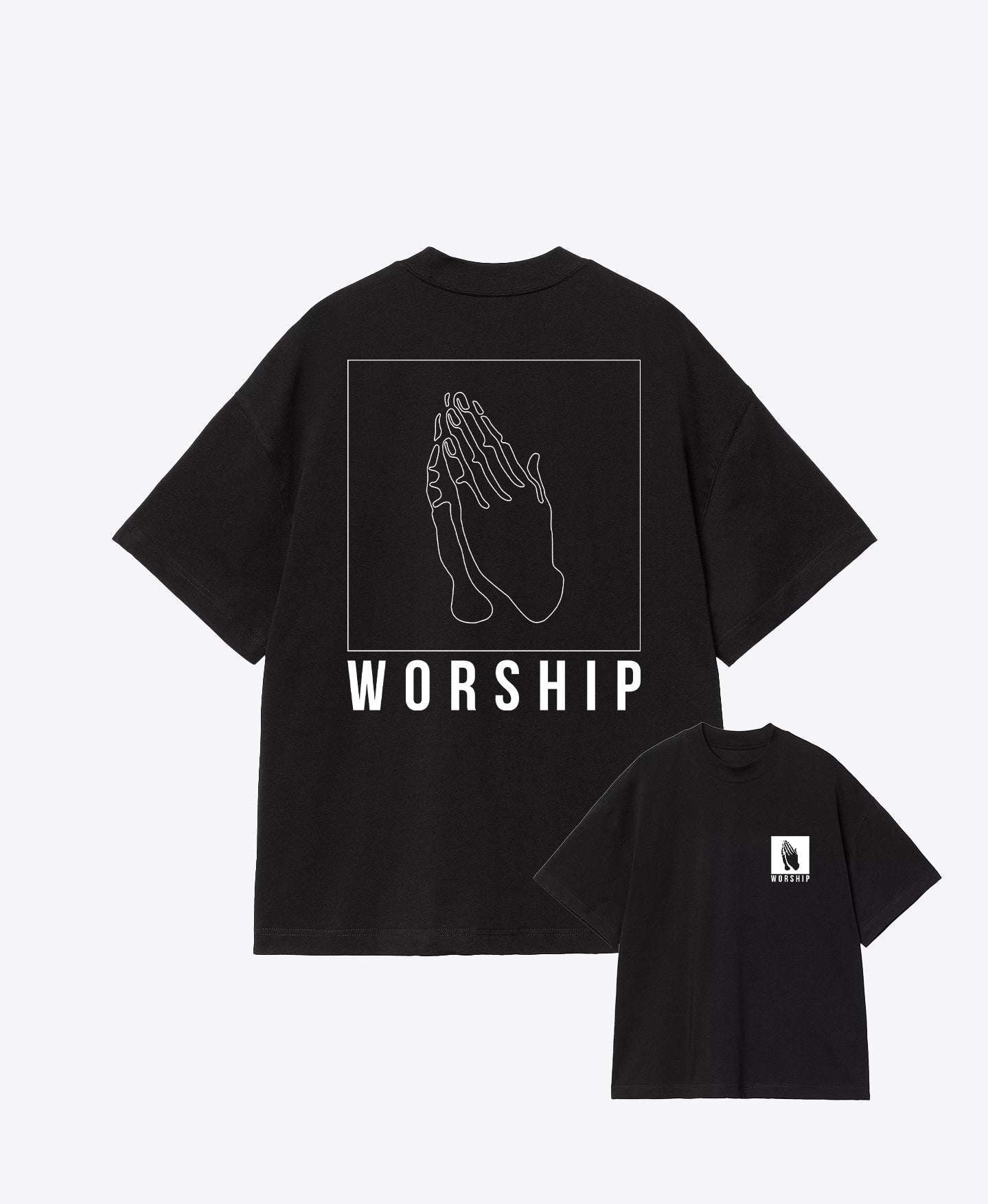 Worship Stencil T-Shirt